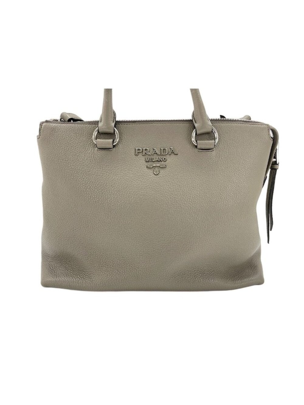 Prada Handbag Leather 2-Way